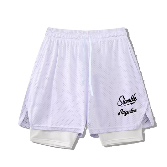 Pastel basketball shorts