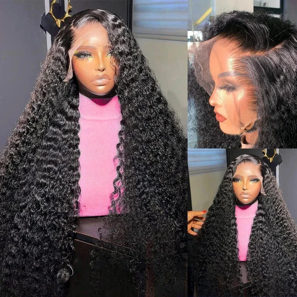 Silkwave 30 40 Inch Deep Wave 13x6 HD Lace Front Human Hair Wig Loose Water Curly 13x4 Lace Frontal Wig Human Hair For Women