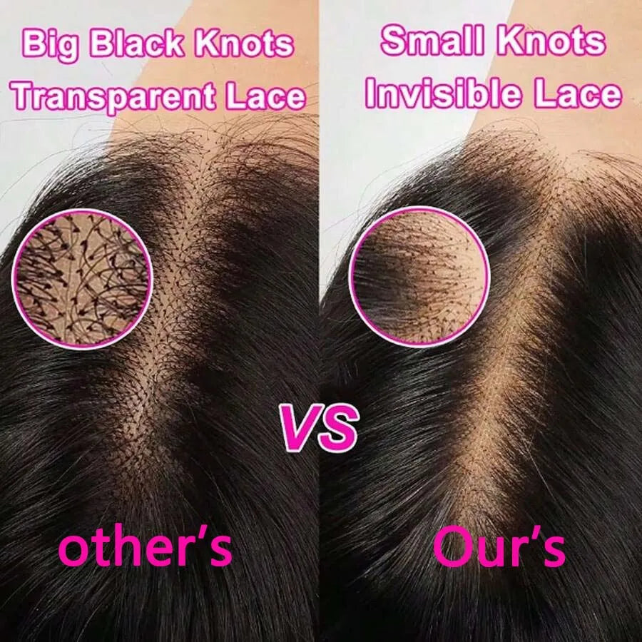 Glueless Wigs Virgin Human Hair Ready To Wear Pre Plucked Pre Cut No Glue 6X4 Bone Straight 100% Human Hair Lace Wigs for Women
